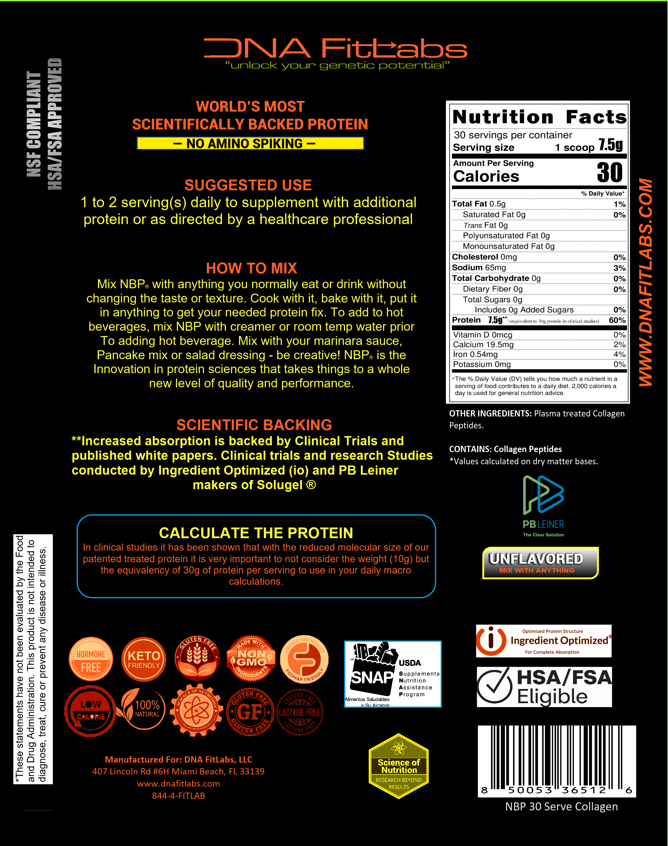 NBP (Nano-Bio-Protein) Collagen
